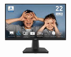 Monitor MSI PRO MP225V de 21.5" / Resolución 1920 x 1080 (Full HD) / 1 ms / 100Hz / PRO MP225V