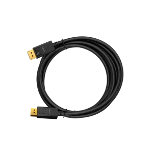 Cable DP a DP | Linx Plus DP422-3 | 4K + 60 Mhz + 2160p + 3 metros + Macho a Macho | Advanced Series | Negro | AC-939799