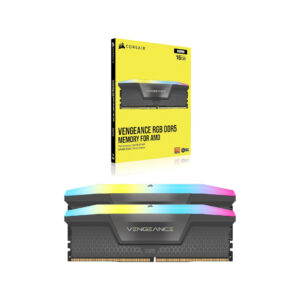 Memoria RAM Corsair VENGEANCE RGB DDR5 / 5600MHz / 32GB (2x16GB) / CL40 / XMP/EXPO / CMH32GX5M2B5600Z40
