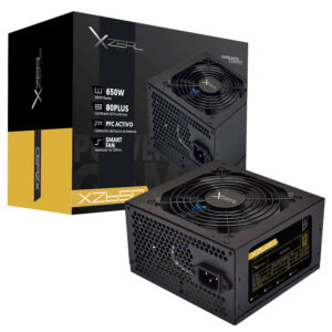 Fuente de poder Xzeal XZ650 / 650W / 80+ Bronze / XZPS650B