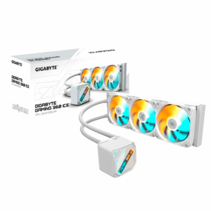 VENTILADOR P/CPU GIGABYTE GP-GIGABYTE GME 360I ARGB / ENFRIAMIENTO LIQUIDO / 3 FAN / 360MM / BLANCO / GP-GIGABYTE GME 360I