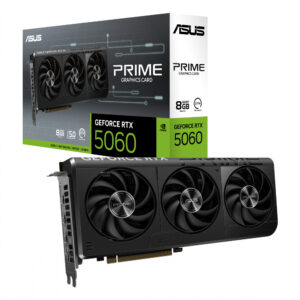 Tarjeta de Video ASUS NVIDIA GeForce RTX 5060 PRIME / 8GB 128-bit GDDR7 / PCI Express 5.0 / PRIME GeForce RTX™ 5060 8GB GDDR7