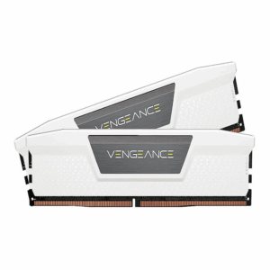 MEMORIA DIMM DDR5 CORSAIR CMK64GX5M2B5200C40W 64GB / 2X32GB / 5200MHZ VENGEANCE BLANCO