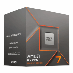 Procesador AMD 100-100001590BOX RYZEN 7 8700F S-AM5 8 CORE 4.1 GHZ 65W S/GRAFICOS C/FAN STEALTH / 100-100001590BOX