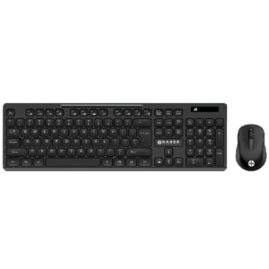 KIT 2 EN 1 NACEB NA-0123 TECLADO / MOUSE / INALAMBRICO / 104 TECLAS / 1600 DPI / NEGRO / NA-0123