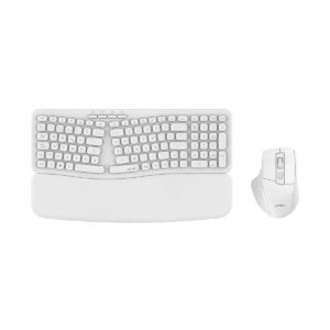 Kit Teclado y Mouse INALAMBRICO ACTECK AC-939874 ULTRA CONFORT MK650 / USB RF / 100 TEC / 1600 DPI / BLANC / AC-939874