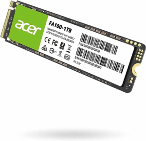 UNIDAD SSD M.2 ACER 1TB BL.9BWWA.120 FA100 / PCIE GEN3X4 / 2280 / 3300MB/S / BL.9BWWA.120