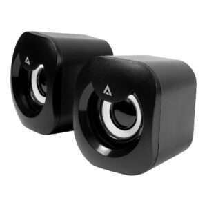 BOCINAS 2.0 ACTECK AC-935272 ESENCE BASIC AS215 / 2*3 W RMS / AUX 3.5 / LED / NEGRO / AC-935272