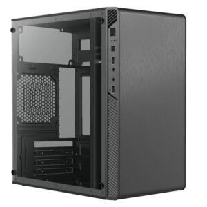 GABINETE ACTECK AC-935784 PERFORMANCE II GI215W / MICRO ATX / FUENTE 500W / 2*USB 2.0 / ACRILICO / NEGRO / AC-935784