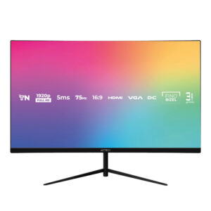 Monitor LED 27" ACTECK AC-935845 SP270 / 1920*1080 / 75HZ / 5MS / HDMI / VGA / DC / INCLINACION / NEGRO / AC-935845