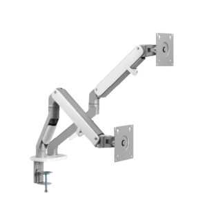 SOPORTE P/DOBLE MONITOR ACTECK AC-936552 ENFORCE MOTION SM626 / SOPORTE VESA 75*75MM/100*100MM / GRIS / AC-936552