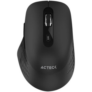 Mouse INALAMBRICO ACTECK AC-939836 OPTIMIZE FLOW MI480 / RF USB / BT / OPTICO / 1600 DPI / NEGRO / AC-939836