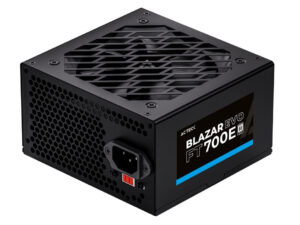 FUENTE DE PODER ACTECK ES-05004E FT700E / 700W / 24 PINES / 4 SATA / 2 MOLEX / VENT 120MM / NEGRO / ES-05004E