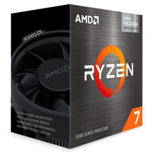 Procesador AMD 100-100000263BOX RYZEN 7 5700G S-AM4 8 CORE 3.8 GHZ 65W C/GRAFICOS C/FAN STEALTH / 100-100000263BOX
