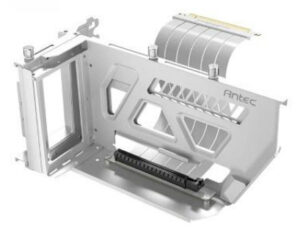 SOPORTE P / TARJETA DE VIDEO ANTEC AT-ARCVB-W190-PCIE4-RTX40 SHIFT VERTICAL / C/RISER PCIe 4.0 / BLANCO / AT-ARCVB-W190-PCIE4-RTX40