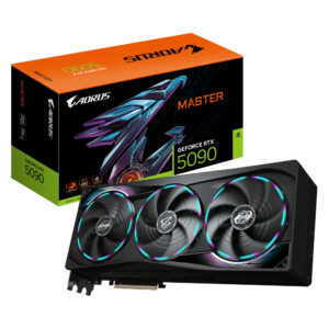 TARJETA DE VIDEO GIGABYTE GV-N5090AORUS M-32GD RTX 5090 / 32GB GDDR7 / PCIe 5.0 / HDMI / 3*DP / 3 FAN / GV-N5090AORUS M-32GD