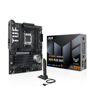 Tarjeta Madre ASUS TUF GAMING X870-PLUS Wi-Fi Socket AM5 / 4x DDR5 / HDMI / 2 USB4 / PCI-E 5.0 / Wi-Fi 7 / ATX / TUF GAMING X870-PLUS WIFI