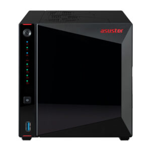 NAS ASUSTOR NIMBUSTOR 4 GEN2 AS5404T CELERON N5105 / 4GB DDR4 / 4X SATA3 / 4X M.2 NVME SLOTS / AS5404T