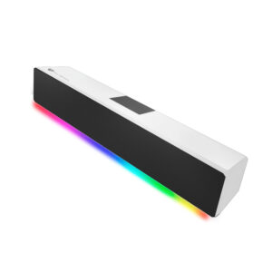 BARRA DE SONIDO BALAM RUSH BR-936965 GLIMM BAR BG585 / 10W RMS / RGB 3 MODOS / AUX / BT / TWS / BLANCO / BR-936965