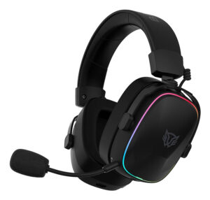 AUDIFONOS BALAM RUSH BR-938501 AESON EXPERT HS1100 / INALAMBRICOS / BLUETOOTH 5.4 / SONIDO 7.1 / NEGROS / BR-938501