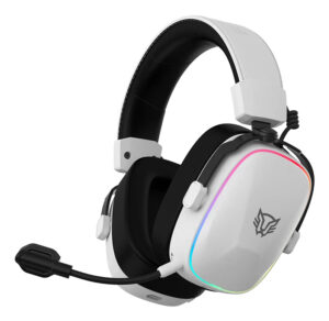 AUDIFONOS BALAM RUSH BR-938518 AESON EXPERT HS1100 / INALAMBRICOS / BLUETOOTH 5.4 / SONIDO 7.1 / BLANCO / BR-938518