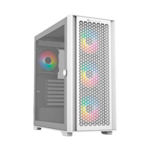 GABINETE BALAM RUSH BR-938808 CARBONO TWIN MATE 7000 / ATX / 1*USB 3.0 / DOBLE PANEL / 4 FAN / BLANCO / BR-938808