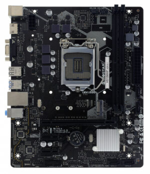 Tarjeta Madre BIOSTAR H510MHP INTEL / LGA1200 / DDR4 3200 / USB 3.2 GEN1 / PCIE M.2 4.0 / HDMI / VGA / DVI / RJ45 / MICRO ATX / H510MHP