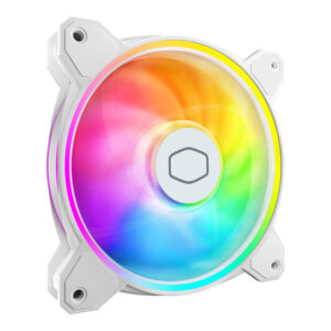 VENTILADOR P/GABINETE COOLER MASTER MFL-B2DW-21NP2-R2 MASTERFAN MF120 HALO2 BLANCO / ARGB / MFL-B2DW-21NP2-R2
