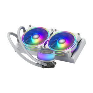 VENTILADOR P/CPU COOLER MASTER MLX-D24M-A18PW-R1 MASTERLIQUID L240 ILLUSION / RGB / LGA1851/AM / BLANCO / MLX-D24M-A18PW-R1