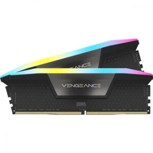 MEMORIA DIMM DDR5 CORSAIR CMH32GX5M2X7200C34 32GB 7200MHZ / 2X16GB / VENGEANCE RGB / NEGRO CL34-96 / CMH32GX5M2X7200C34