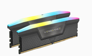 MEMORIA DIMM DDR5 CORSAIR CMH64GX5M2B5600Z40K 64GB / 2X32GB / 5600MHZ VENGEANCE RGB AMD EXPO