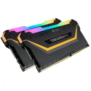 MEMORIA DIMM DDR4 CORSAIR CMW16GX4M2C3200C16-TUF 16GB 3200MHZ / 2X8GB / VENGEANCE RGB TUF NEGRO CL16