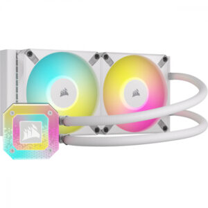 VENTILADOR P/CPU CORSAIR CW-9060072-WW ICUE H100I ELITE CAPELLIX XT / 240MM / 2 FANS / ENFRIAMIENTO LIQ / CW-9060072-WW