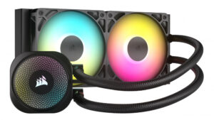 VENTILADOR P/CPU CORSAIR CW-9060092-WW NAUTILUS 240 RS ARGB / 2*FAN / ENFRIAMIENTO LIQUIDO / CW-9060092-WW