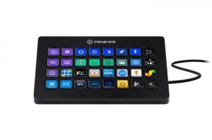 Teclado P/STREAMING ELGATO 10GAT9901 STREAM DECK XL / 32 TECLAS LCD / NEGRO / 10GAT9901