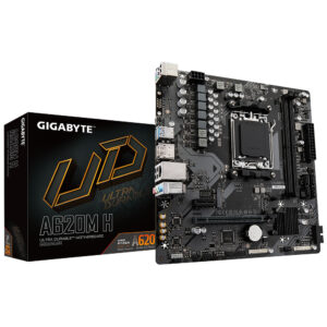 Tarjeta Madre GIGABYTE A620M H Socket AM5 / 2x DDR5 6400MHZ / HDMI / DP / MICRO ATX / A620M H