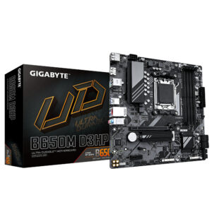 Tarjeta Madre GIGABYTE B650M D3HP Socket AM5 / 4x DDR5 7600MHZ / HDMI / DP / MICRO ATX / B650M D3HP