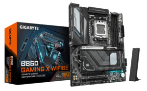 Tarjeta Madre GIGABYTE B850 GAMING X Wi-Fi 6E Socket AM5 / 4x DDR5 5200MHZ / HDMI / DP / Wi-Fi 6E / BT / ATX / B850 GAMING X WIFI6E
