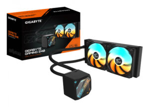 VENTILADOR P/CPU GIGABYTE GP-GIGABYTE GME 240 ARGB / ENFRIAMIENTO LIQUIDO / 2 FAN / 240MM / NEGRO / GP-GIGABYTE GME 240