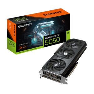 TARJETA DE VIDEO GIGABYTE GV-N5050GAMING OC-8GD RTX 5050 / 8GB GDDR6 / PCIe 5.0 / 2*HDMI / 2*DP / 3FAN / GV-N5050GAMING OC-8GD