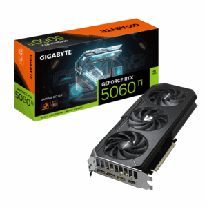 TARJETA DE VIDEO GIGABYTE GV-N506TGAMING OC-8GD RTX 5060TI / 8GB GDDR7 / PCIe 5.0 / HDMI / 3*DP / 3 FAN / GV-N506TGAMING OC-8GD