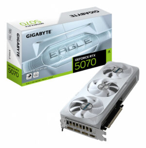 TARJETA DE VIDEO GIGABYTE GV-N5070EAGLEOC ICE-12GD RTX 5070 / 12GB GDDR7 / PCIe 5.0 / HDMI / 3*DP / 3 FAN / GV-N5070EAGLEOC ICE-12GD