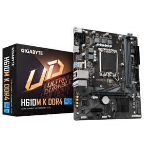 Tarjeta Madre GIGABYTE H610M K DDR4 Socket 1700 / 2x DDR4 3200 / HDMI / MICRO ATX / H610M K DDR4