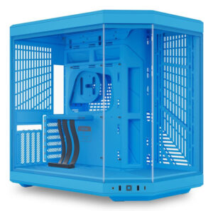 GABINETE HYTE CS-HYTE-Y70-BM Y70 EDICION MILKY BLUEBERRY MILK MEDIA TORRE CABLE RISER INCL / AZUL / CS-HYTE-Y70-BM