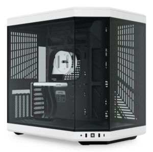 GABINETE HYTE CS-HYTE-Y70-BW Y70 EDICION ESTANDAR HYTE / MEDIA TORRE / CABLE RISER INCL / NEGRO/BLANCO / CS-HYTE-Y70-BW
