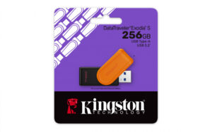 MEMORIA USB KINGSTON DTXS/256GB 256GB DATA TRAVELER EXODIA S / PLASTICA / NEGRO/NARANJA USB-A 3.0 / DTXS/256GB