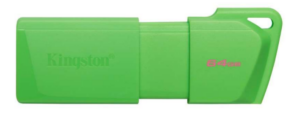MEMORIA USB KINGSTON KC-U2L64-7LG 64GB DATA TRAVELER EXODIA M / PLASTICA / VERDE USB 3.2 / KC-U2L64-7LG