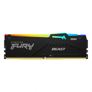 MEMORIA DIMM DDR5 KINGSTON KF556C40BBA-32 32GB / 1X32GB / 5600MHZ / 32GB / CL40 / FURY BEAST RGB / XMP / KF556C40BBA-32