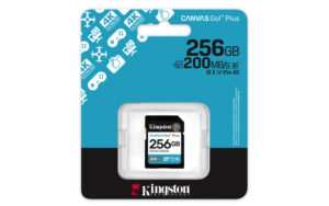 MEMORIA SD SDXC KINGSTON 256GB SDG4/256GB CANVAS GO PLUS / UHS-I / CLASE10 / SDG4/256GB