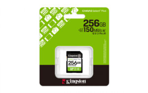 MEMORIA SD SDXC KINGSTON 256GB SDS3/256GB CANVAS SELECT PLUS / UHS-I CLASE 10 / SDS3/256GB